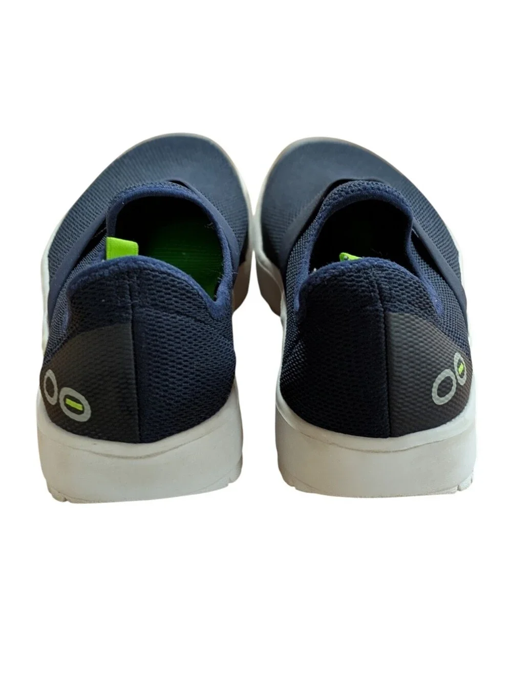 Oofos OOmg Low Navy Slip-On Sport Recovery Shoes Womens Size 8